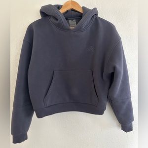Oner Active Oversized cropped hoodie XS in coal